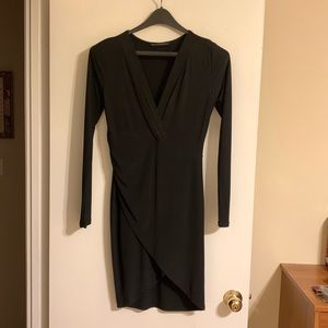 NWOT Black V-Neck Dress